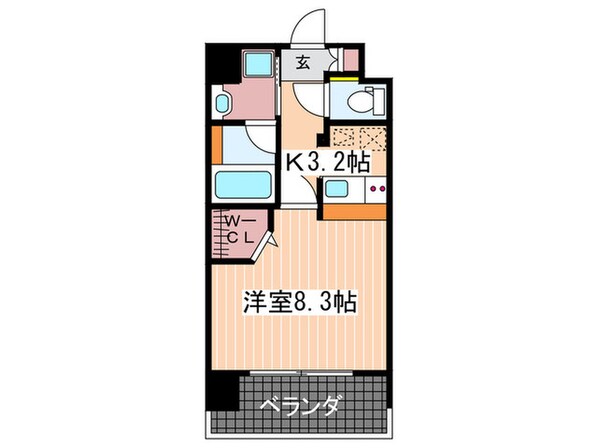 ルービンス観音Ⅲの物件間取画像